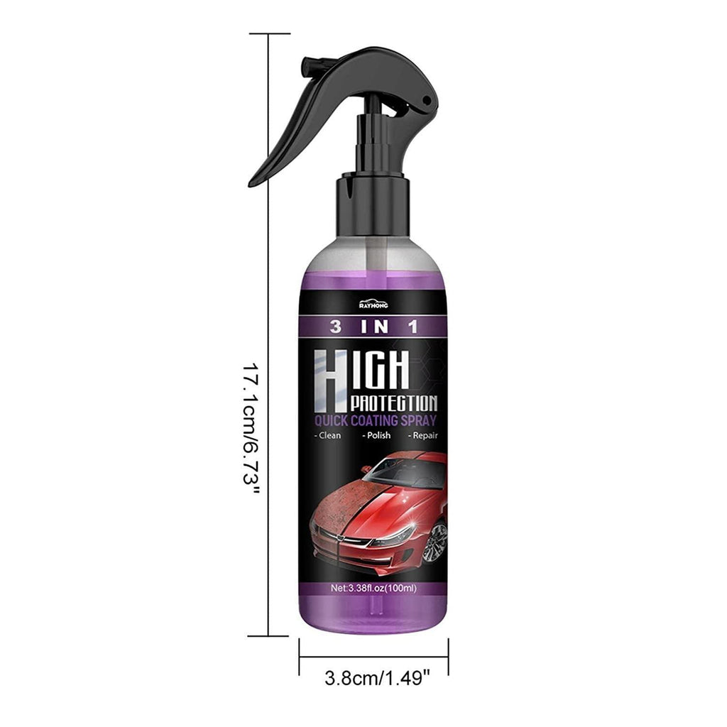 Car Scratch Remover & Hydrophobic Coating Spray – (Pack of 2)