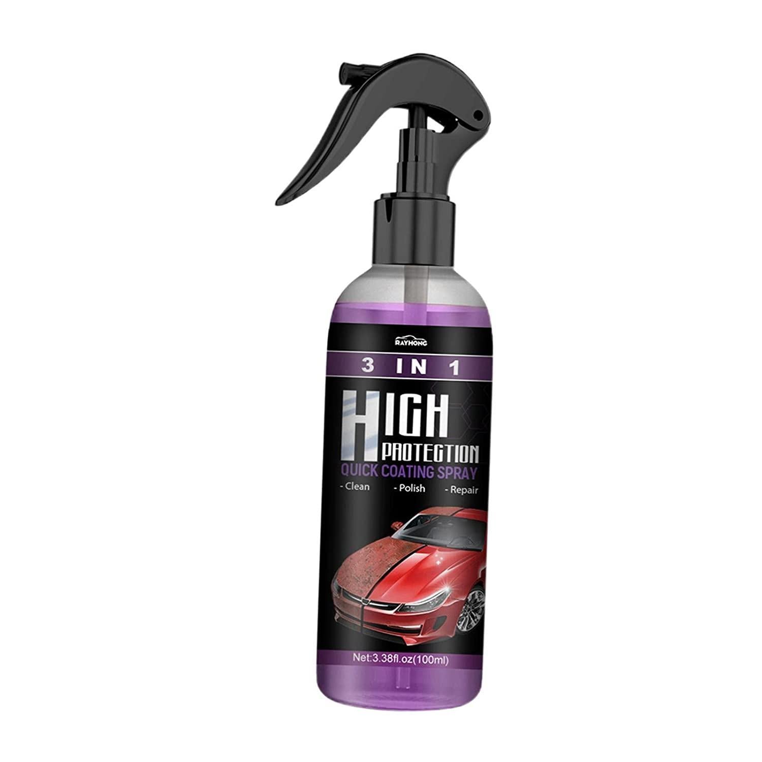 Car Scratch Remover & Hydrophobic Coating Spray – (Pack of 2)
